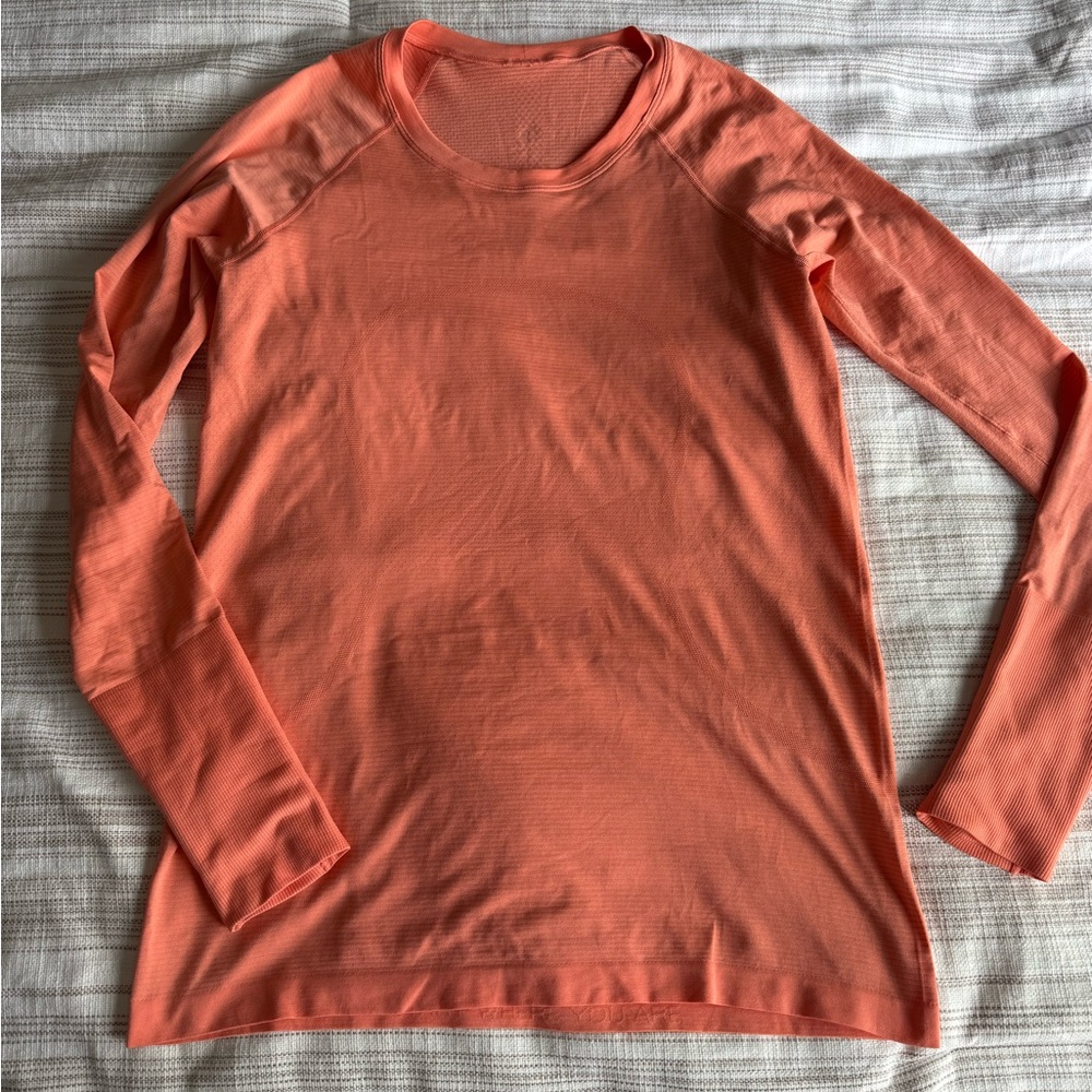 lululemon athletica Coral Long Sleeve Top. Swiftly tech long sleeve